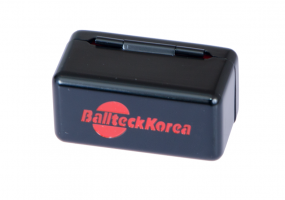 Мел Ball teck PRO II в черной металлической коробке, 2 шт., синий