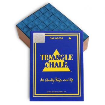 Мел для кия Triangle Blue 144шт.