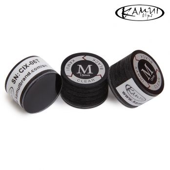 Наклейка для кия Kamui Clear Black 13мм Medium 1шт.