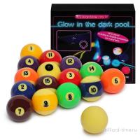 Набор аксессуаров Aramith Glow in the Dark Home Kit Pool 57,2мм