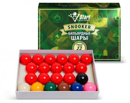 Комплект шаров для снукера Start Billiards Snooker 52,4 мм