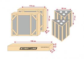 Теннисный стол Start Line City Power Outdoor