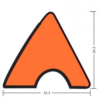 Резина для бортов Eurosprint Standard Pool Pro K-55 122см 7-9фт 6шт.