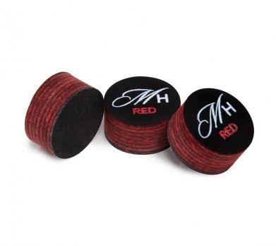 Наклейка для кия А. Меписашвили M-H RED 13,5мм Medium 1шт.