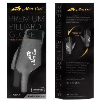 Перчатка MEZZ Premium MGR-H серая левая/правая L/XL