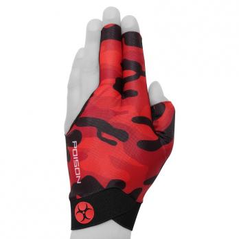 Перчатка Poison Camo Red S/M