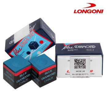 Мел для кия Blue Diamond Longoni Blue 2шт.