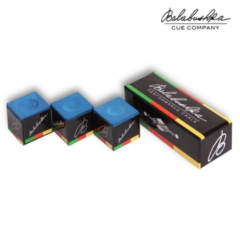 Мел для кия Balabushka Performance Chalk Blue 3шт.