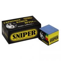 Мел для кия Sniper Blue 1шт.