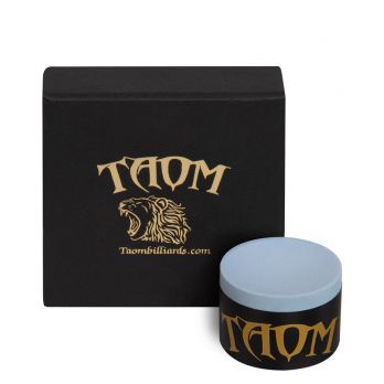 Мел для кия Taom Chalk 2.0 Blue в индивидуальной упаковке 1шт.