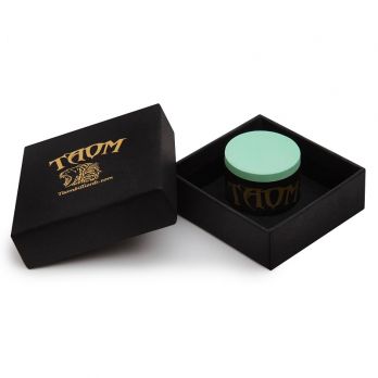 Мел для кия Taom Chalk 2.0 Green в индивидуальной упаковке 1шт.