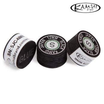 Наклейка для кия Kamui Black 12мм Soft 1шт.