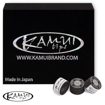 Наклейка для кия Kamui Black 12мм Super Soft 1шт.