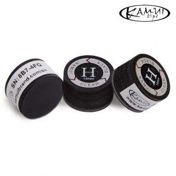 Наклейка для кия Kamui Clear Black 14мм Hard 1шт.
