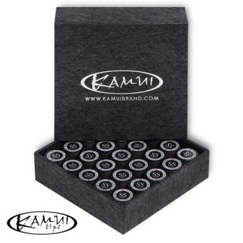 Наклейка для кия Kamui Clear Black 14мм Super Soft 1шт.