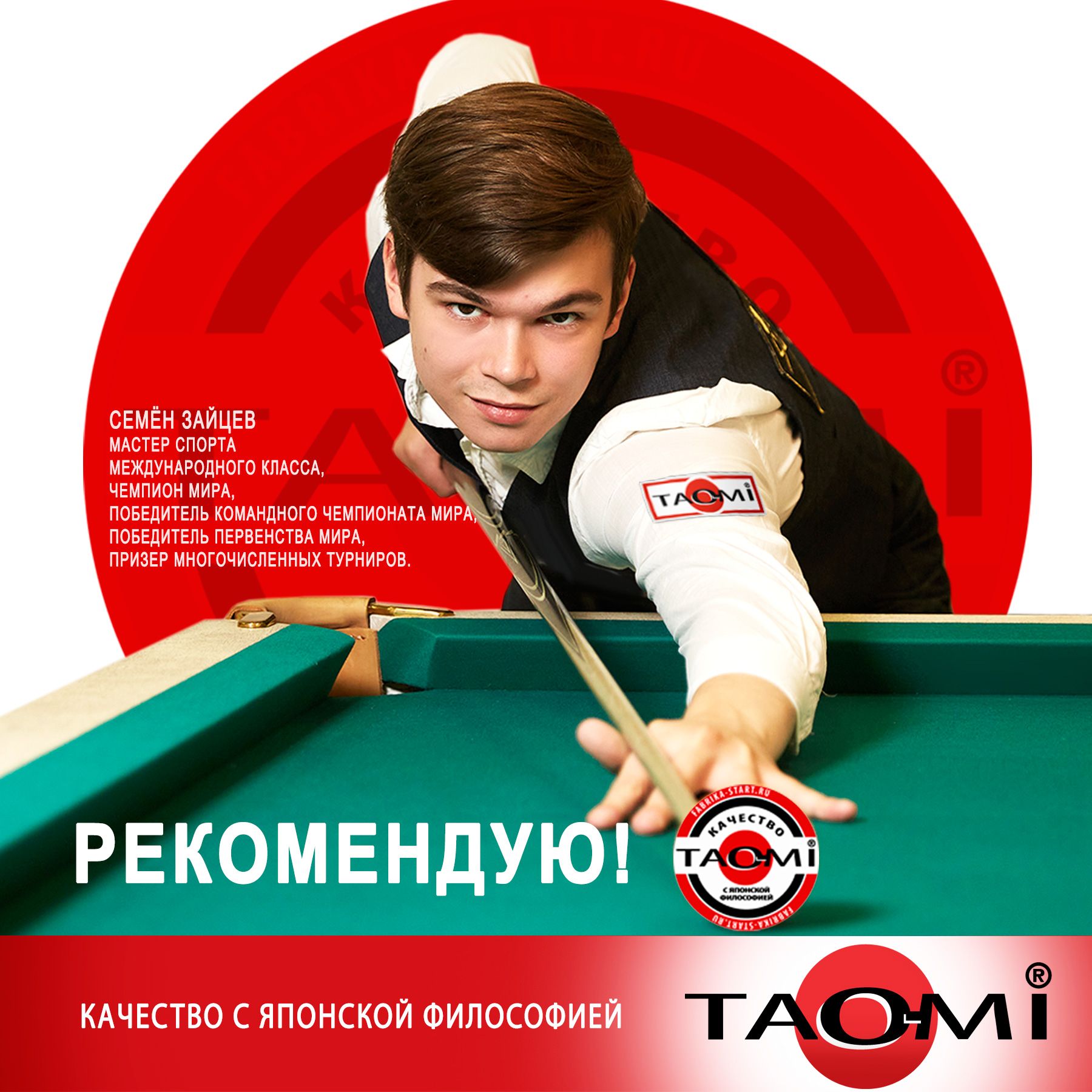 Шары TAO-MI PROFESSIONAL 67 мм Бордовый биток