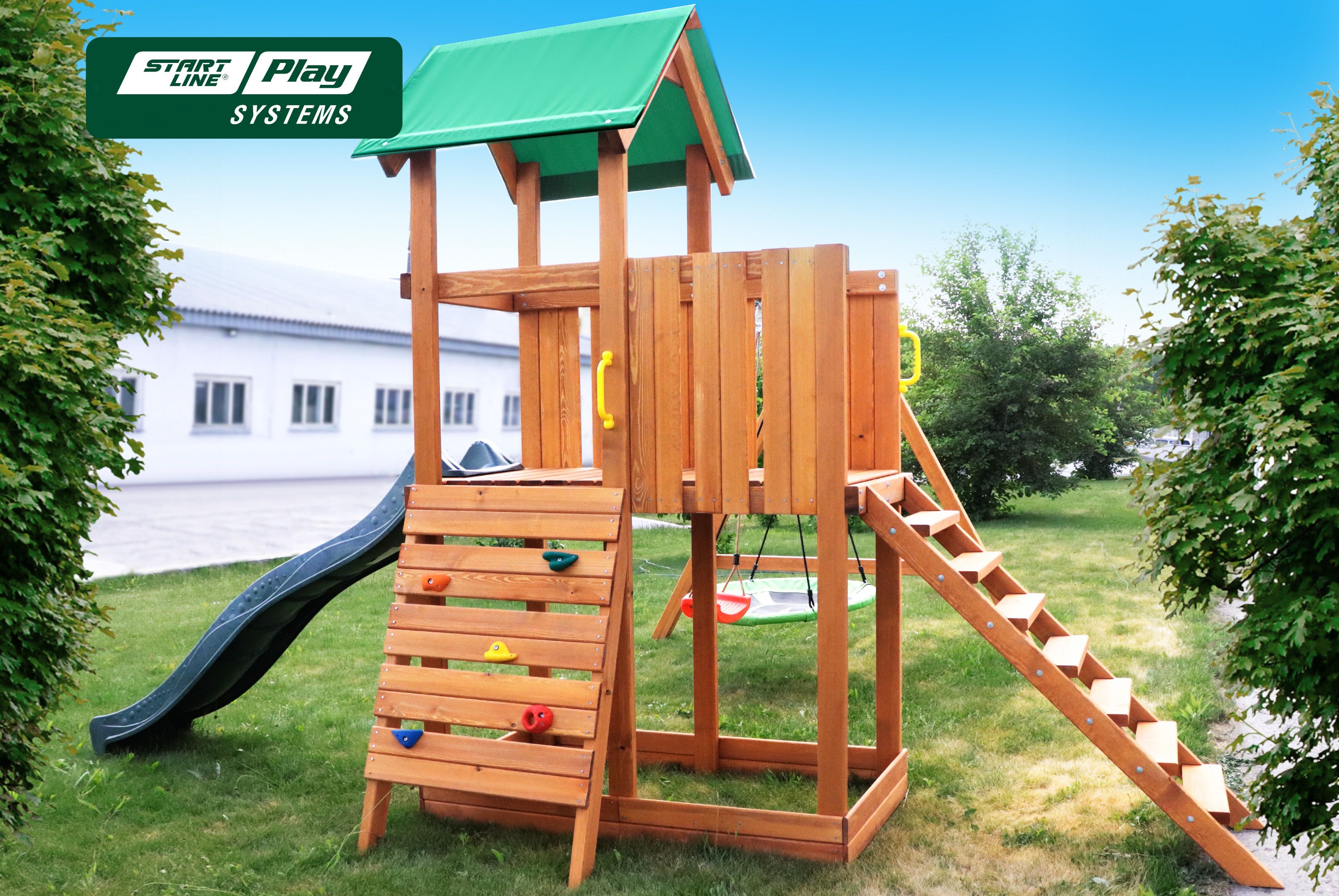 Детский городок KIDS FUN эконом (green)