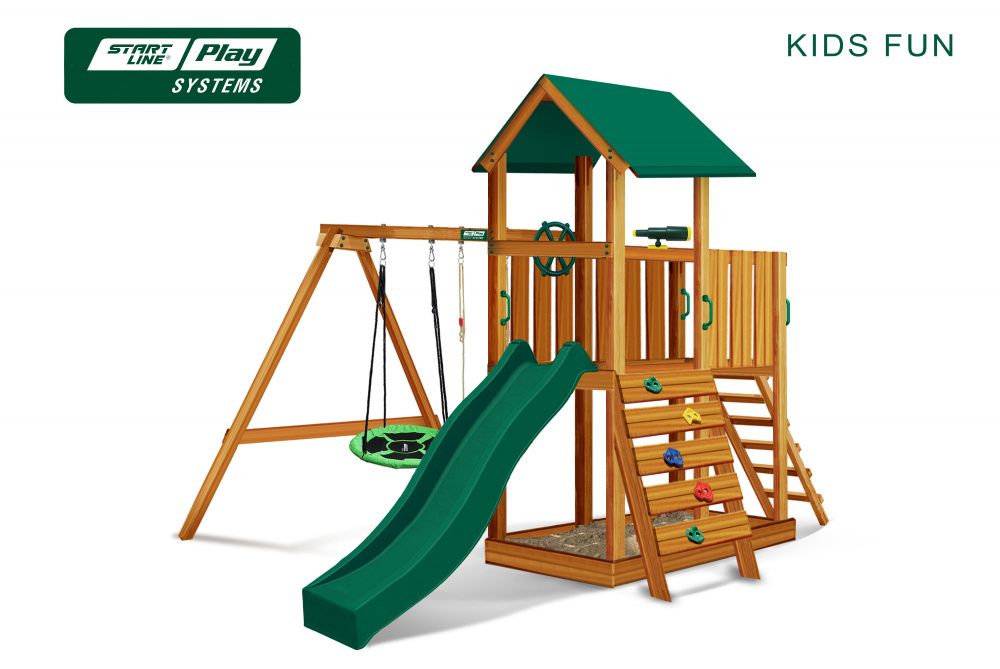 Детский городок KIDS FUN стандарт (red)