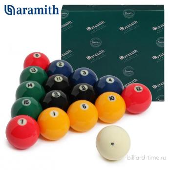 Комплект шаров 68 мм Aramith Premier Pyramid Colour с номерами