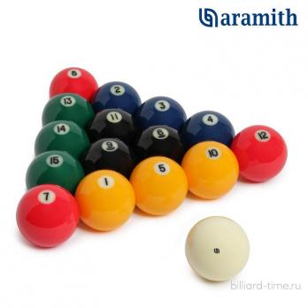 Комплект шаров 68 мм Aramith Premier Pyramid Colour с номерами